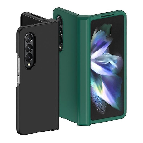 Anti- case kompatibelt med Samsung Galaxy Z Fold 4, hård PC Cover med gångjärnsskydd