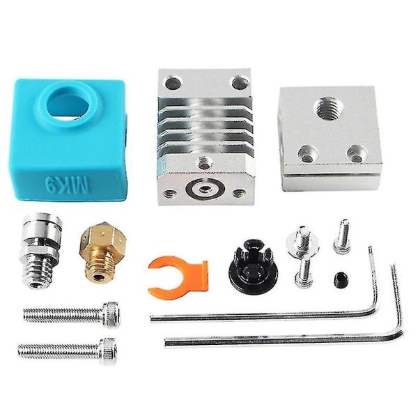 3d-skrivarsträngsprutningsmunstyckesats för Cr-10 Cr10s Ender 3 Ender 3 Pro-tillbehör