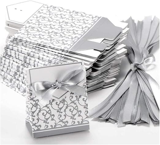 50 st Presentpåsar i papper Godispåsar Papperspåse