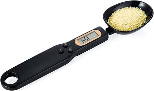 Electronic Measuring Spoon, Digital Scale Spoon, Kitchen Electronic Weighing Spoon with LCD Screen for Cooking, Baking, Flour, Spices, Medicine
