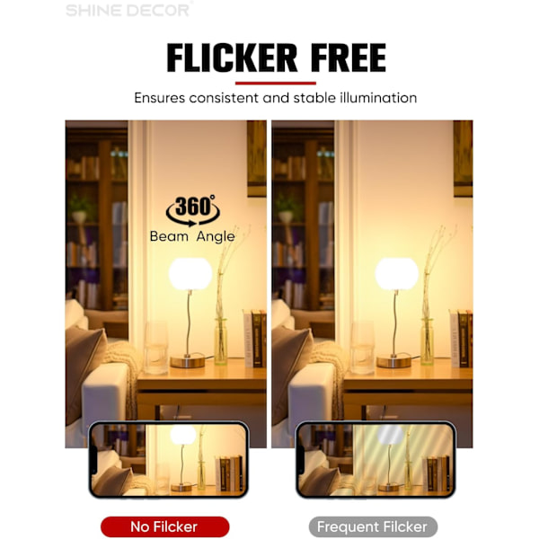 G9 LED-pære, 5W varm hvit 3000K 450LM, tilsvarende 50W halogen, energisparende LED-pærer for taklamper, 6-pakning Model 2 Warm White