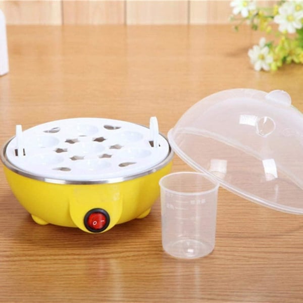 Eggkoker, Eggkoker Testvinner Eggkoker For 1-7 Egg Med Indikatorlys Automatisk Avstengning, Overopphetingsbeskyttelse, Målekopp, Bpa-fri