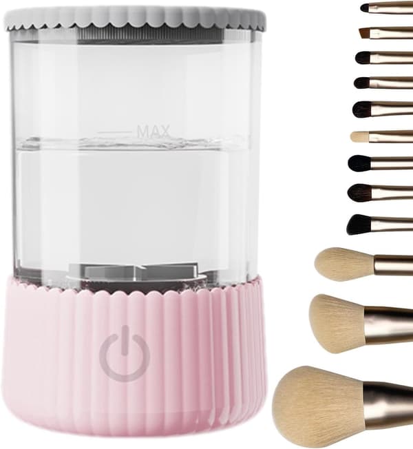 Automatic Makeup Brush Cleaner, Fast Makeup Brush Cleaning Machine