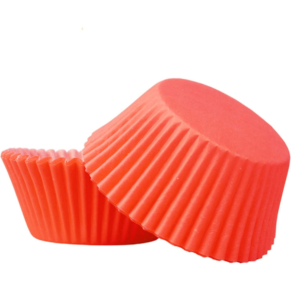 Pienet punaiset paperikakkuvuoat Kuningas Charlesin kruunajaiskoristeet Leivontakuppit, Cupcake-kotelot leivontaan, Minikuppikäärepaperit Muffinikupit, Pap Red