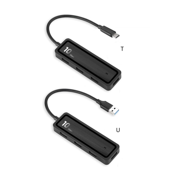 Usb-keskitin / Type-c-keskitin tukee Usb 3.1 Gen2 -tiedonsiirtonopeuksia jopa 10 Gbps