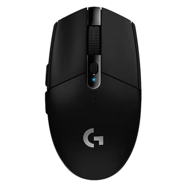 Wireless Gaming Mouse, HERO 12K Sensor, 12,000 DPI, Lightweight, 6 Programmable Buttons, 250h Battery Life, PC/Mac - Black