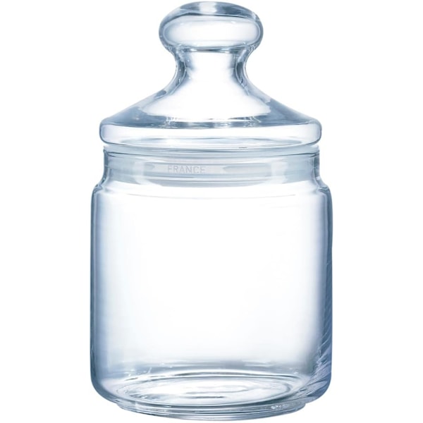 Förvaringsburk, sodaglas, 750 ml