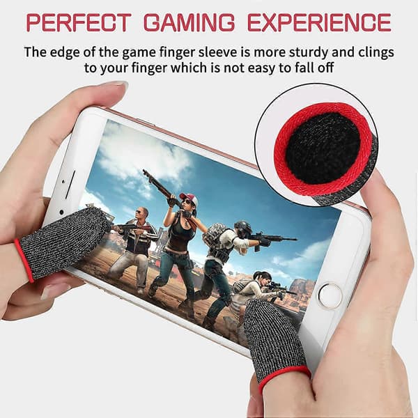 Fingermer for Gaming Mobilspillkontroller Tommelmer