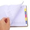 Brun PU Planner Notesbog til Kontor 4 stk. 2026 Skema Organizer