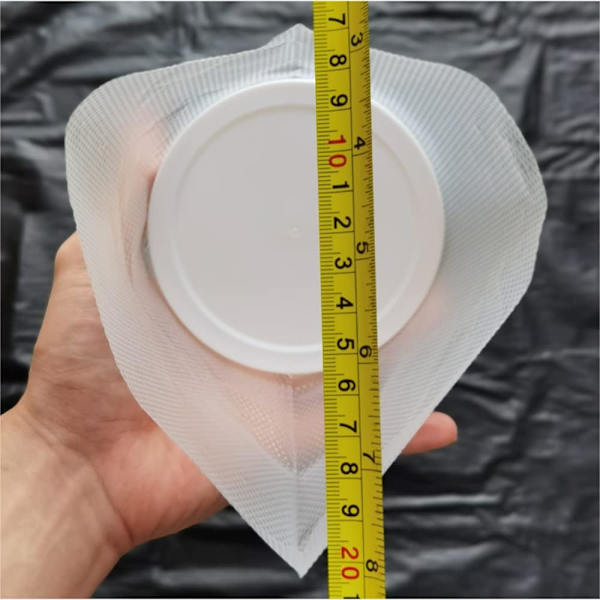 100 stk. engangssprøjteposer til kagedekoration, Royal Frosting (34x24, hvid) White 34x24