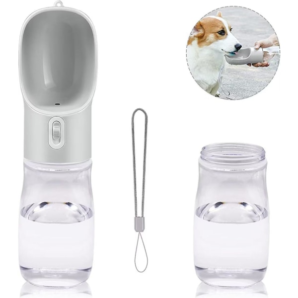 400 ml Koiran Vedenpullo, Kannettava Koiran Vedenpullo, Monitoiminen Lemmikkieläinten Vedenpullo Koirien Ja Kissojen, Matkustus Koiran Vedenpullo (grist/400ml)