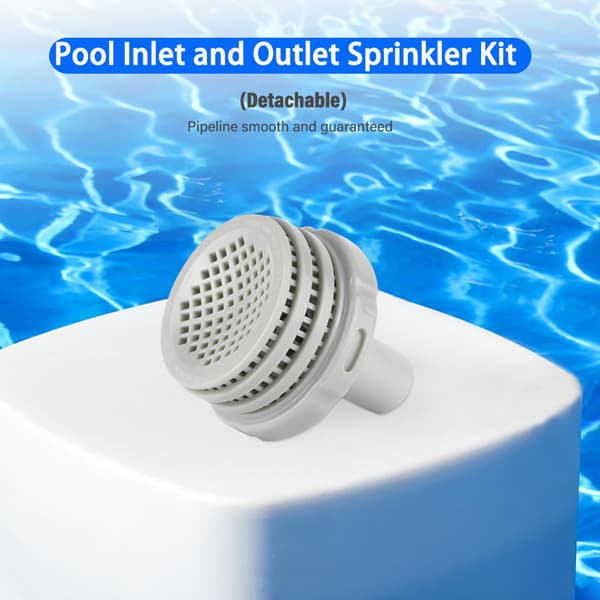 11070 & 11072 Intex 25022E Udskiftningssæt til vandstråleforbindelse til overjordisk pool