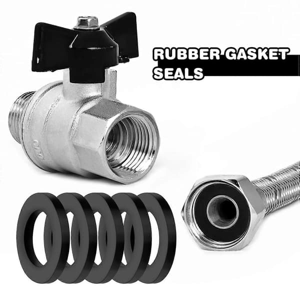 25 stk. gummiskiver for dusjslange for dusjhodeslangetilkoblinger