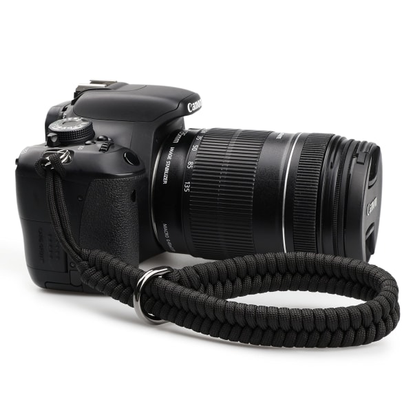 Kameran rannehihna, Paracord-kameran käsilaukku, pikalukitus, kannettava kiinnike, joka sopii Canonille, Nikon