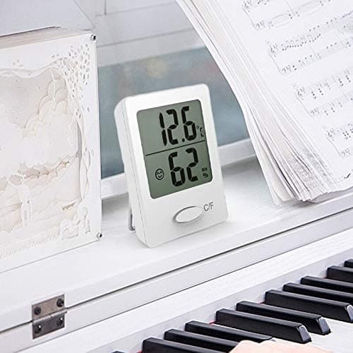 Mini Digital Hygrometer Thermometer, Temperature and Humidity Meter, Indoor and Outdoor Thermometer