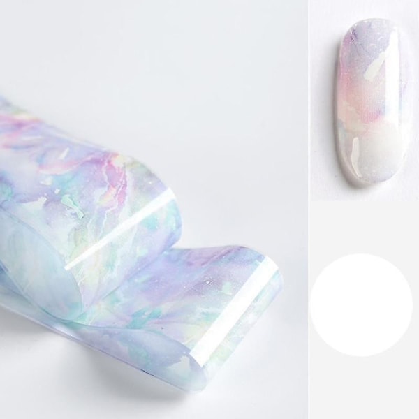 4 10 Marble Series Nails Art Transfer Stickers