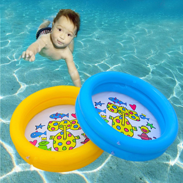 Ny barnpool uppblåsbar babypool barn plaskpool bärbar uppblåsbar vattenlek
