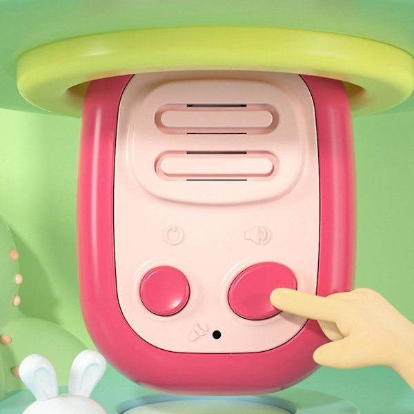 2-pack barnradio för barn, Fisher Price statiskfri 2-vägsradio för leksaksfans, familjeradio, utomhuscamping lek inomhusleksaker födelsedag X