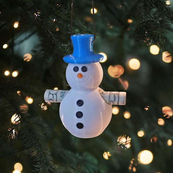 2023 Morsom Julepenger Ornament - Julepynt i Resin