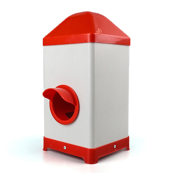 Automatisk kycklingmatare Multipurpose Dispenser Hink För Gård Budgie Gäss