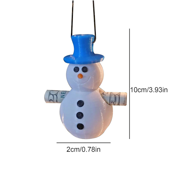 2023 Morsom Julepenger Ornament - Julepynt i Resin