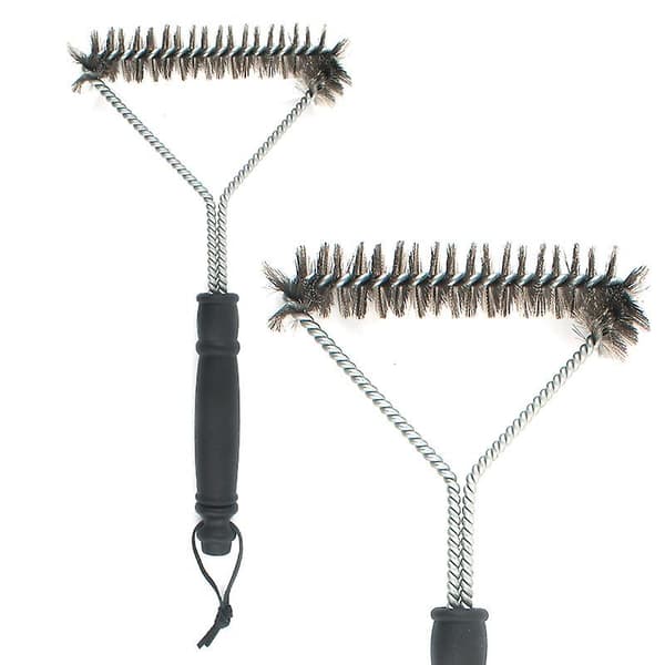 Tresidet grillbørste, 30,5*16cm