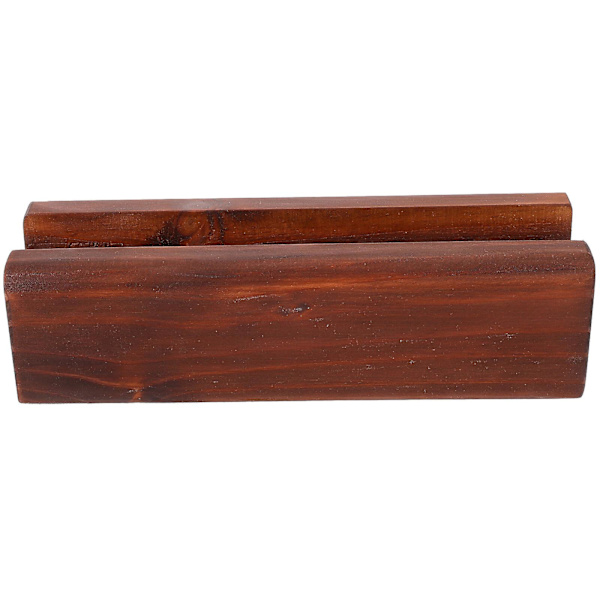 Gulv speil base tre speil ramme tre gulv speil brakett gulv speil støtte base (25.00X8.00X7.00CM, som vist på bildet)