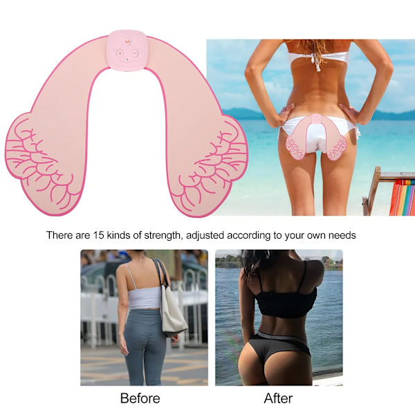 Smart Fitness Hip Trainer Butt Slimming Massager, Hips Trainer, Ladies Woman Massage