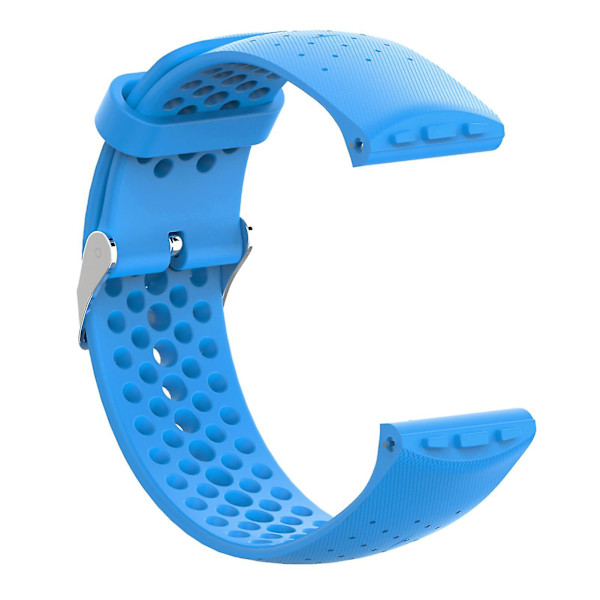 Mjukt silikonarmband för smartklocka, ersättningsarmband för Polar Vantage M (blått)