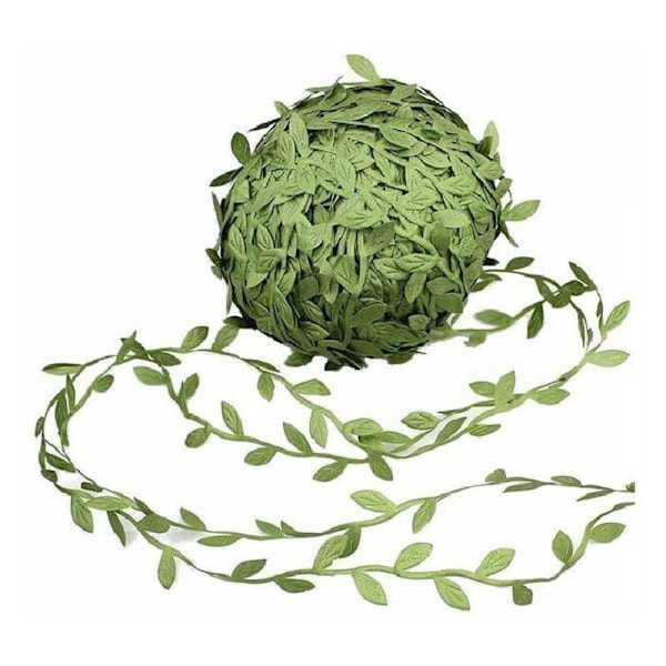 Gröna blad syhantverk vinblad band simulering löv falska löv grönt grönt används för att dekorera husvägg tygfest