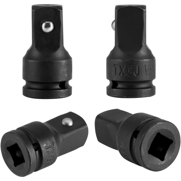 1/2 till 3/4\" Slagadapter, Krom-vanadin Hylsnyckel Adapter Konverter Reducer