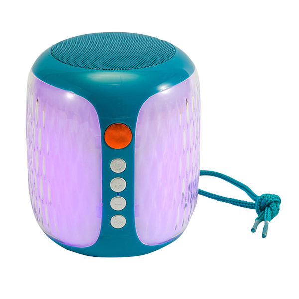 Färgglad trådlös Bluetooth-högtalare, Mini Plug-In-kort Utomhus Sport Bärbar Subwoofer Ljud, Trådlös Stereo Parning 20240239（Grön）
