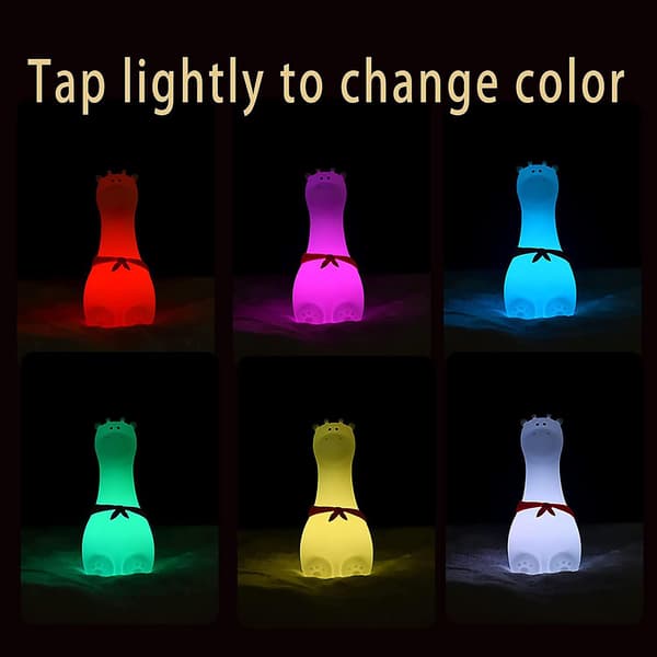 Nattlys, nattlys, LED-nattlys rom, USB-silisium statisk lysdemping
