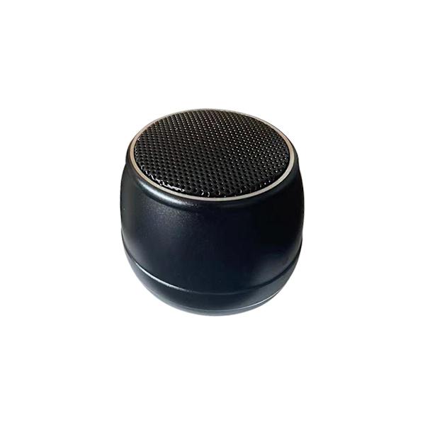 Ny F10 Bluetooth Audio Mini Hemma Utomhus Hög Volym Liten Stålkanoner Trådlös Kopplad Röst Högtalare（Svart）