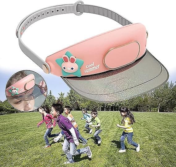 Ventilator Kølehat Ventilator Hat Solhat Udendørs Snapback Hat Justerbar Sommerhat Solbeskyttelse Solenergi Hat