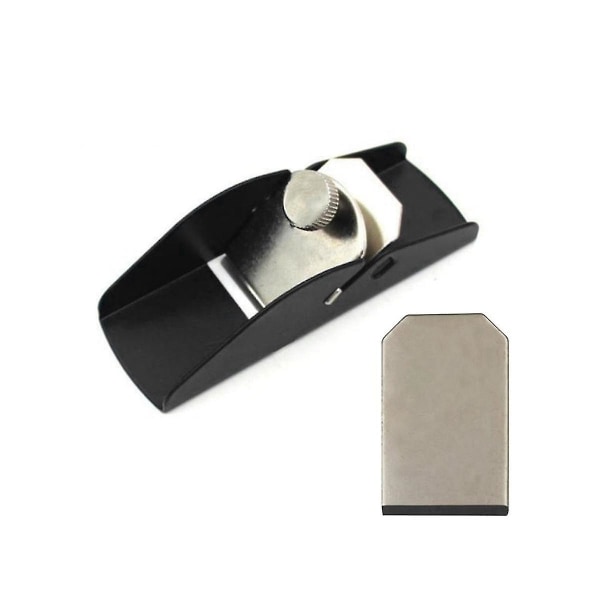 Snickarplanerset Mini Snickarplaner Trimplaner Snickarverktyg För Trimming Plus En Spa（silverblack）