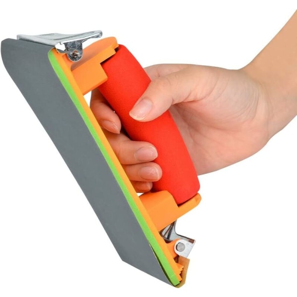 Svamp handtag manuell slipmaskin sandpapper sand block