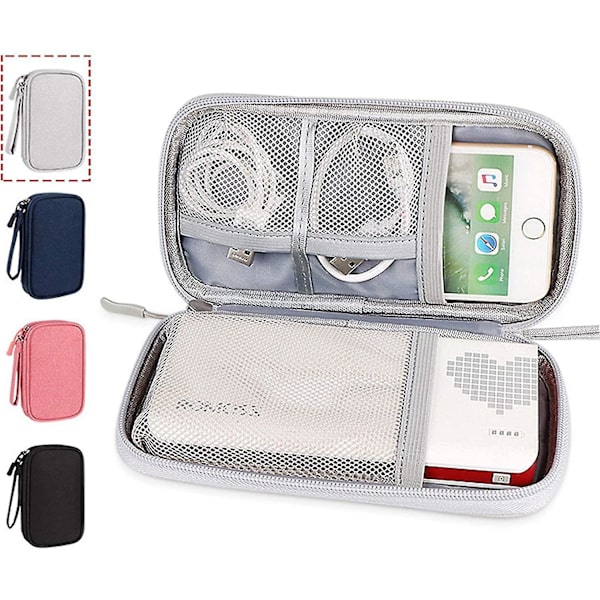 Elektroniska tillbehör väska, universell kabel sladd hållare arrangör/elektronisk väska, vattentät bärbar kabel arrangör väska, USB flash-enheter väska, kabel väska väska, USB väska arrangör, USB laddare väska