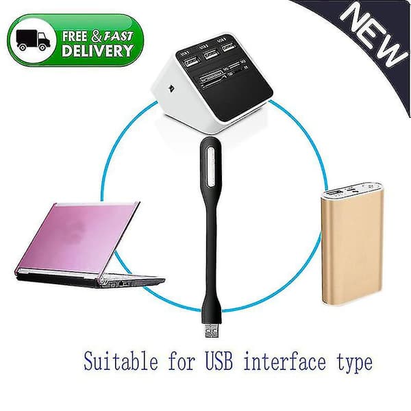 Bærbar USB LED Mini Boglys Læselys Bordlampe Fleksibel LED USB Lampe Til Powerbank Bærbar Computer Notebook PC Computer