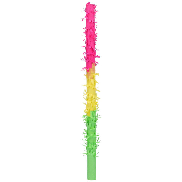 1 kpl Pinata Sticks Easy Grip Design Sticks Lasten syntymäpäiväjuhlatarvikkeita (50X3cm, värillinen)