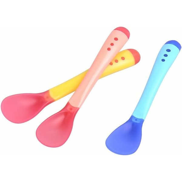 Set med 3 mjuka silikonskeder med temperatursensor