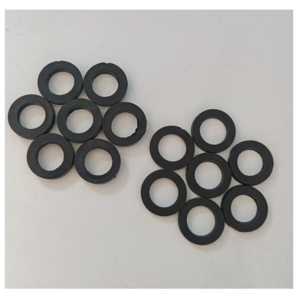 20-pack duschslangsgummitätningar 18,5 x 2 mm