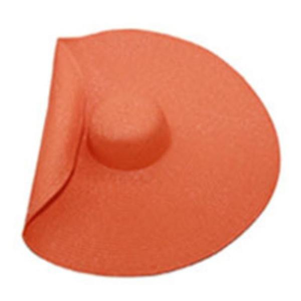 Solhatt, skydda din hud med en solhatt för utomhussporter Klassisk och tidlös solhatt för alla åldrar Perfekt för alla sommartillfällen (orange)