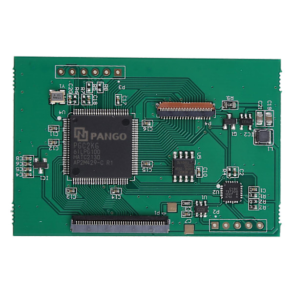 Hög ljusstyrka 2.0 Ips LCD-skärmsats med bandkabel för Gba-spelkonsol
