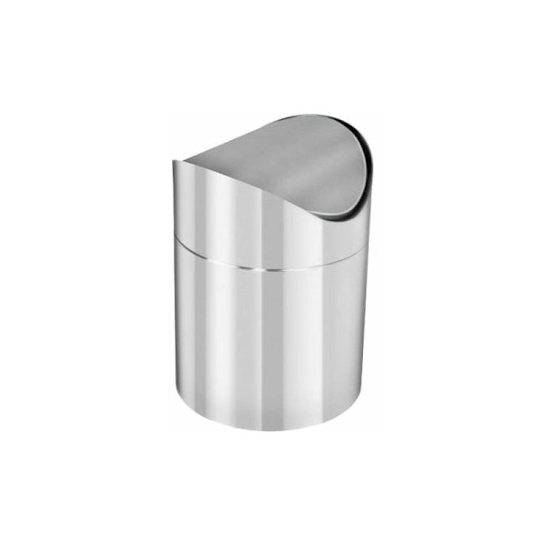 Rostfritt stål badrumskorg, silver