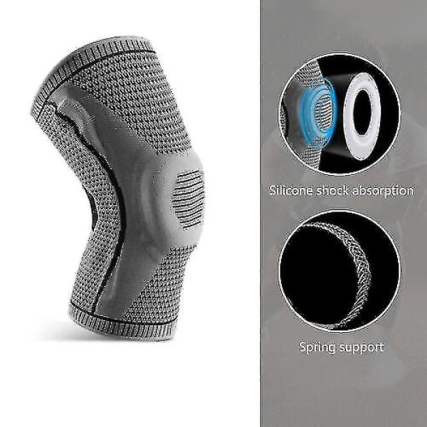 Ultra Knee Elite - Polvituki, lääketieteellinen polvituki, polven kompressiohiha_l24（M，1PCS）