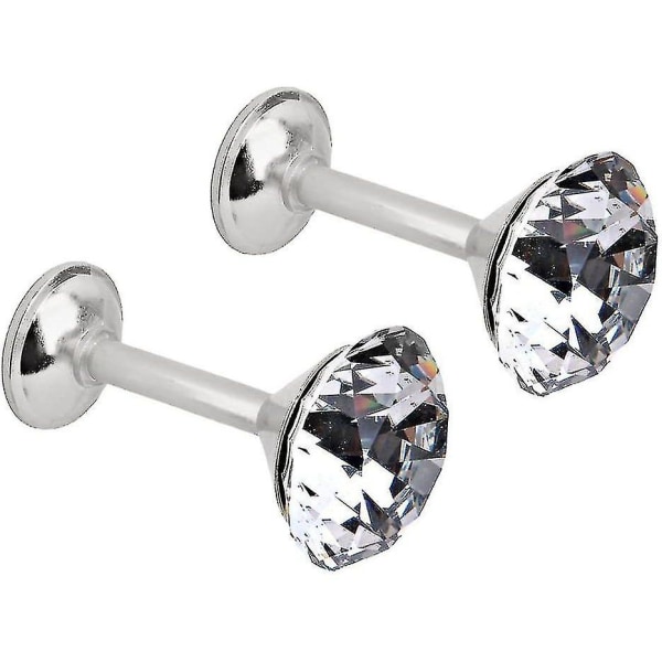 2 st diamant gardin draperidraperi upphängningskrok dörr vägg tofs krok vägg upphängningskrok gardin krok tofs handdukshängare