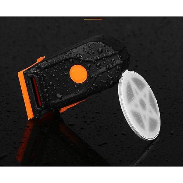 Femspidset stjerne cykellys Xlite100 cykel baglygte USB genopladelig cykel baglygte 5 lysstyrketilstande LED cykellys P