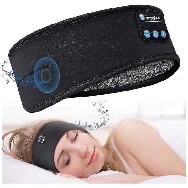 Bluetooth Sleeping Headphones Sports Headband Thin Soft Elastic Comfortable Wireless Music