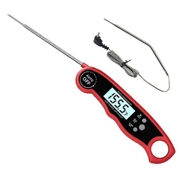 Kötttermometer Grilltermometer, Lcd Digital Stektermometer Kökstermometer